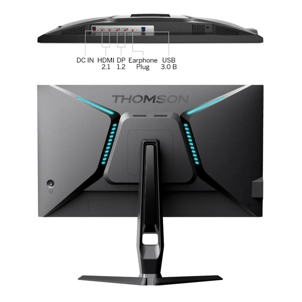 Produktbild för Thomson M27QG5Y14, 68,6 cm (27"), 2560 x 1440 pixlar, Quad H...