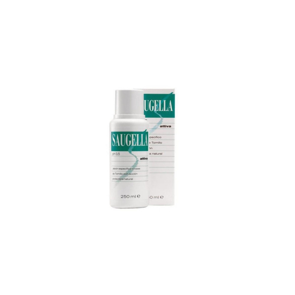 Produktbild för Saugella Attiva Intimate Soap 250ml Gentle And Effective Int...