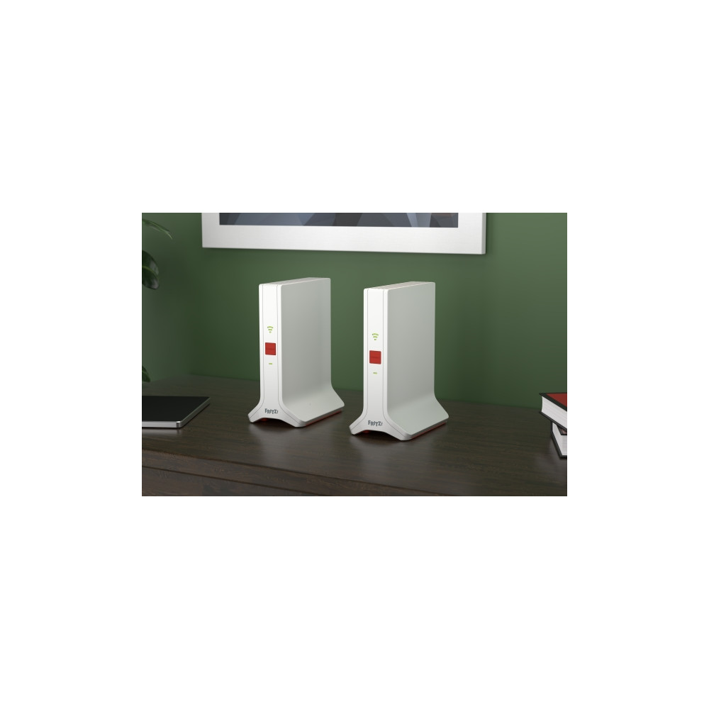 Produktbild för Mesh Set 4200, Röd, Vit, 2x2/4x4, Nätverksrepeater, Energilj...
