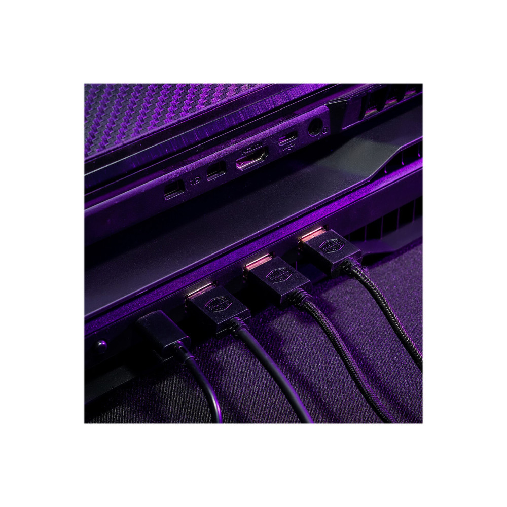 Produktbild för Cooler Master Notepal X150 Spectrum - fläkt till bärbar dator/notebook