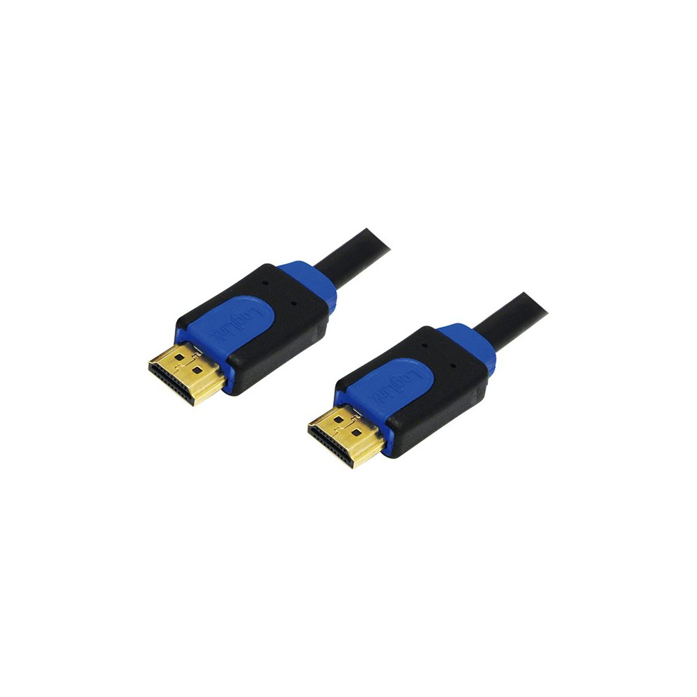 Produktbild för LogiLink HDMI-kabel med Ethernet - 2 m