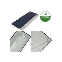 Produktbild för Leitz Fabric Storage - förvaringspåse - sammetsgrå
