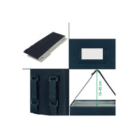 Produktbild för Leitz Fabric Storage - förvaringspåse - sammetsgrå