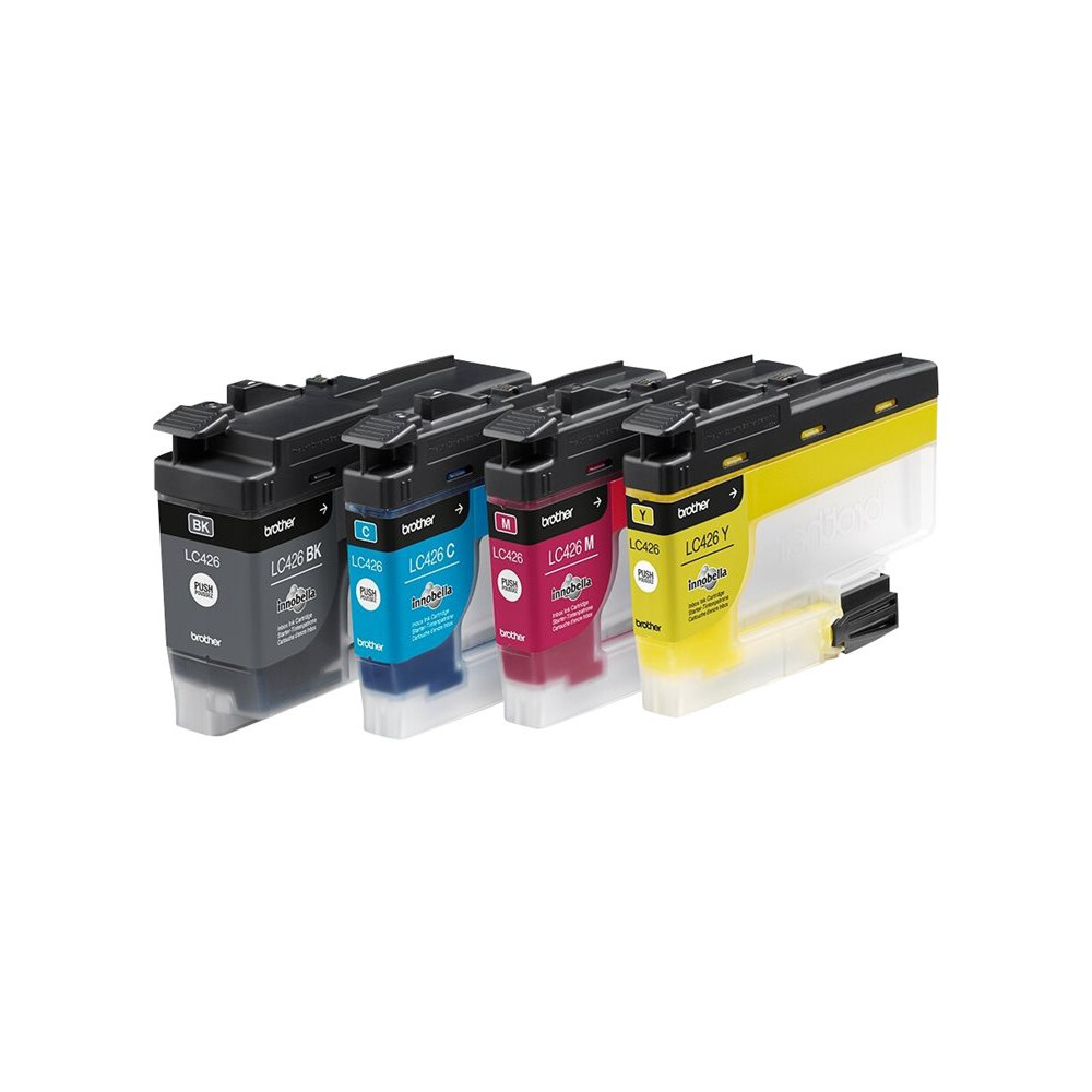 Produktbild för Brother LC426 - 4-pack - svart, gul, cyan, magenta - original - bläckpatron