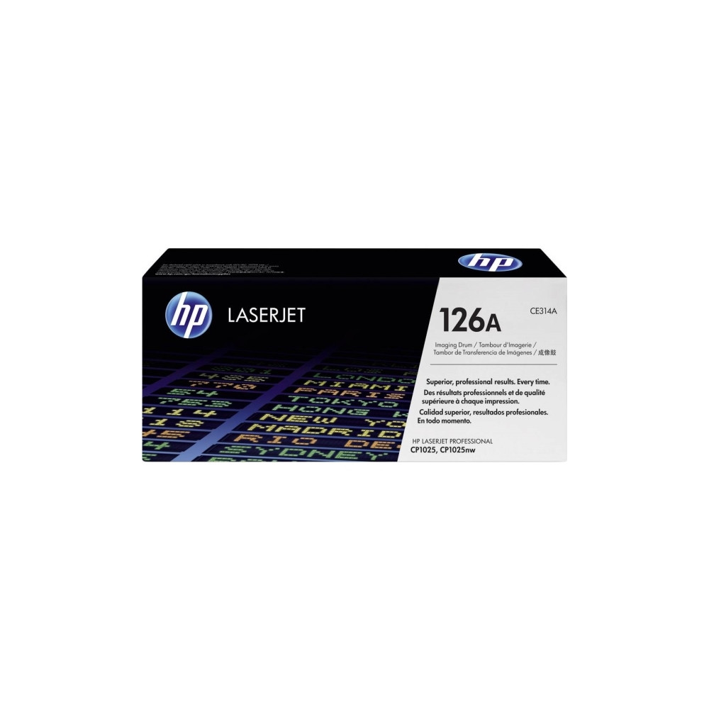 Produktbild för HP 126A - svart, färg (cyan, magenta, gul) - original - valsenhet
