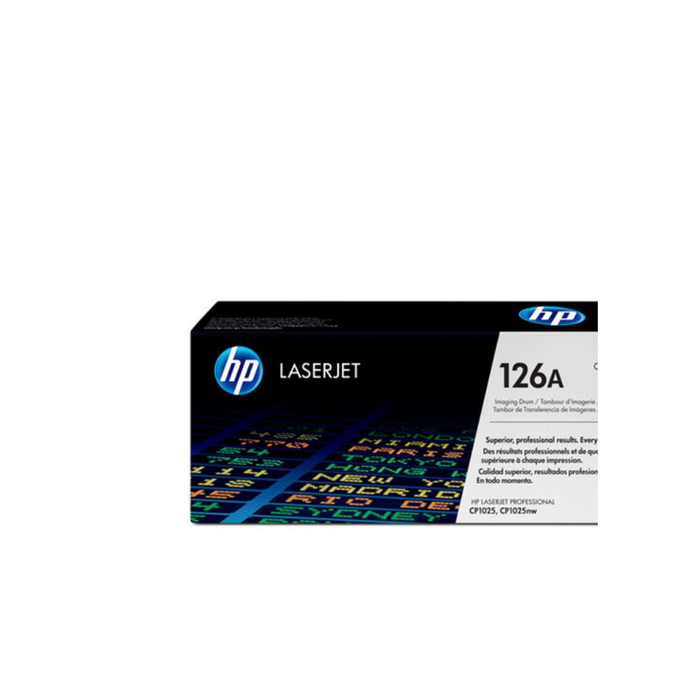Produktbild för HP 126A - svart, färg (cyan, magenta, gul) - original - valsenhet
