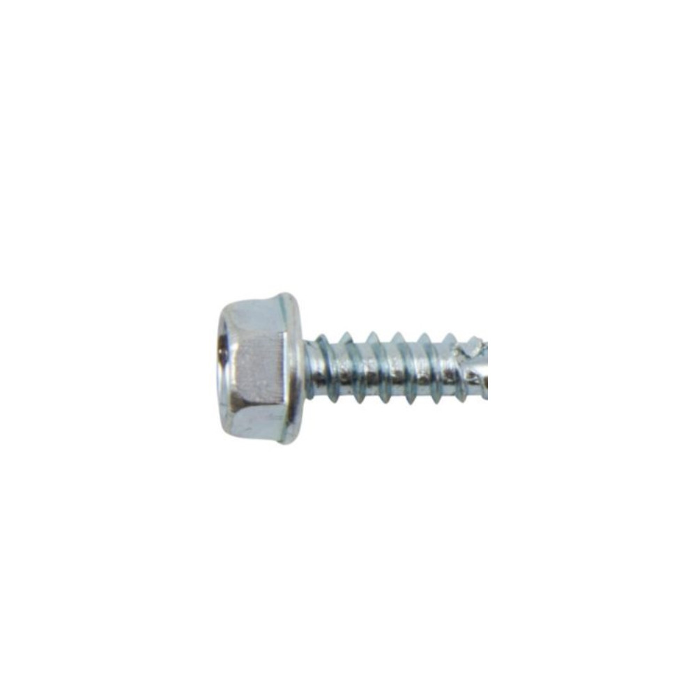 Produktbild för Plåtskruv, elförzinkad, 6-kants huvud 7 mm, 200 st 4,2 x 16...