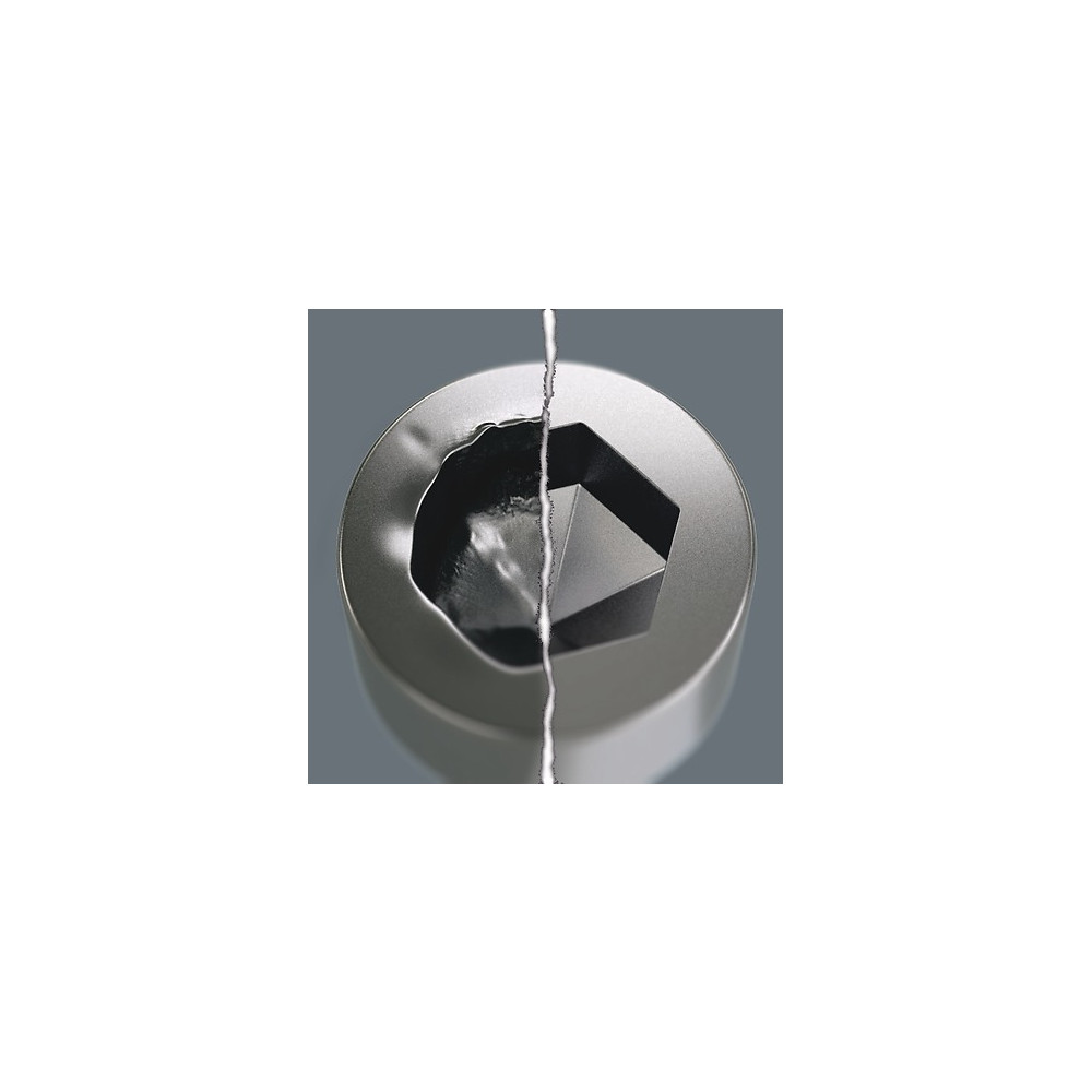 Produktbild för Wera 05133163001, Insexnyckel med L-handtag, Metrisk, 9 styc...