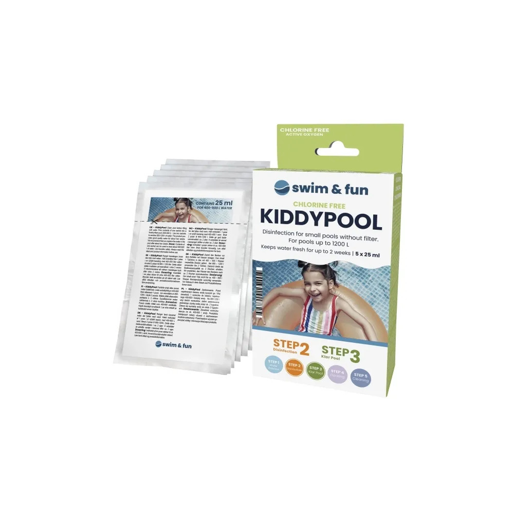 Produktbild för Swim&Fun KiddyPool för små pooler upp till 1200 L