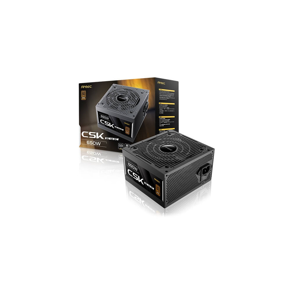 Produktbild för Antec CSK650DC - nätaggregat - 650 Watt