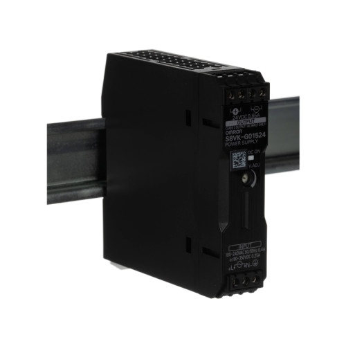 OMRON Nätaggregat Bogtype Pro 15 W 24VDC 0,65A DIN-skenemontering...