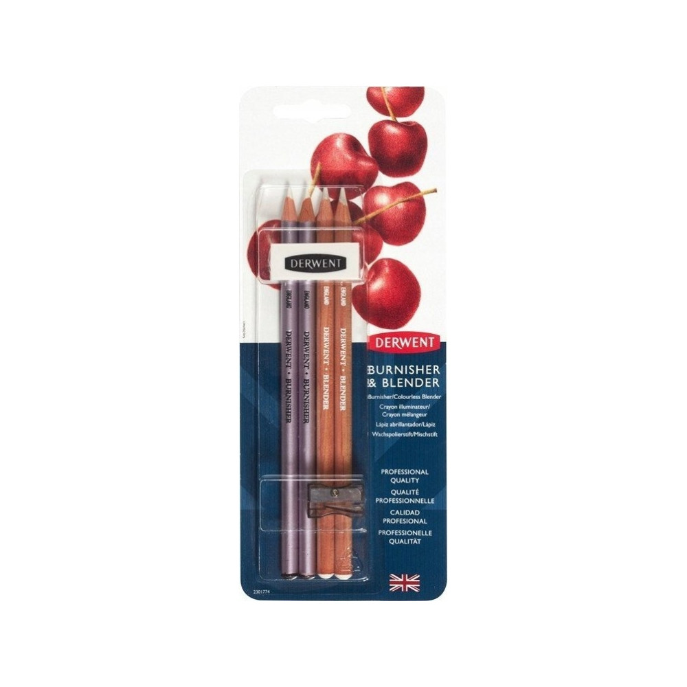 Produktbild för Derwent Blender & Burnisher-set