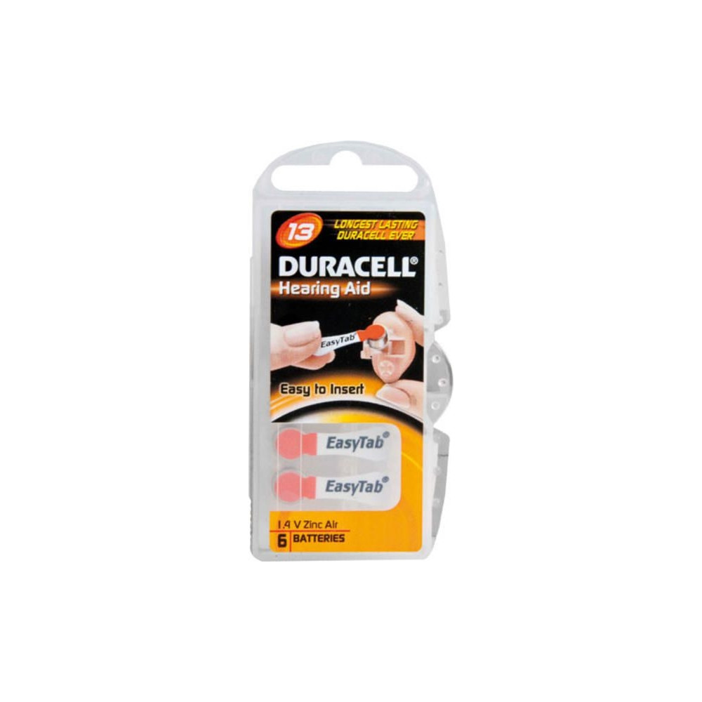 Produktbild för Duracell DA13 ACUSTICA, Single-use battery, Zink-luft, Knapp...