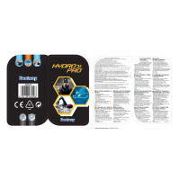 Produktbild för Bestway 25044, Vuxen, Halvtäckande cyklop, Härdat glas, Blan...