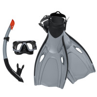 Produktbild för Bestway 25044, Vuxen, Halvtäckande cyklop, Härdat glas, Blan...