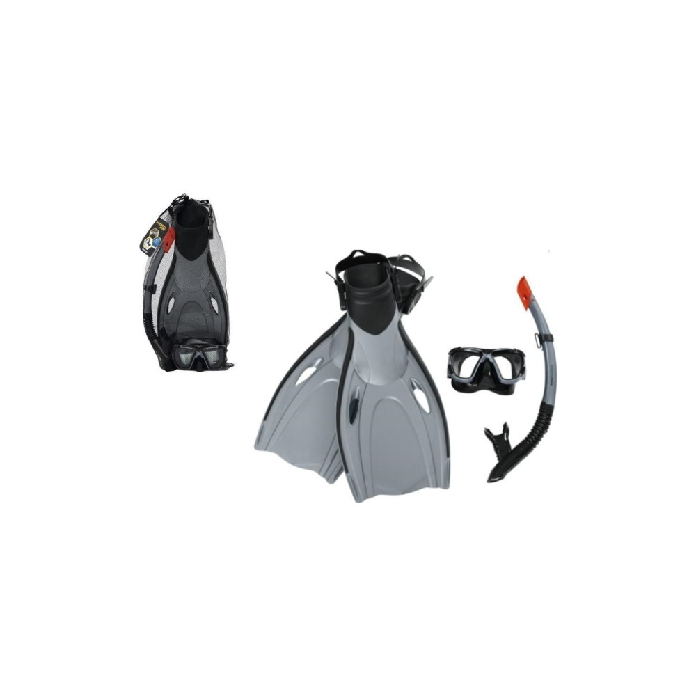 Produktbild för Bestway 25044, Vuxen, Halvtäckande cyklop, Härdat glas, Blan...