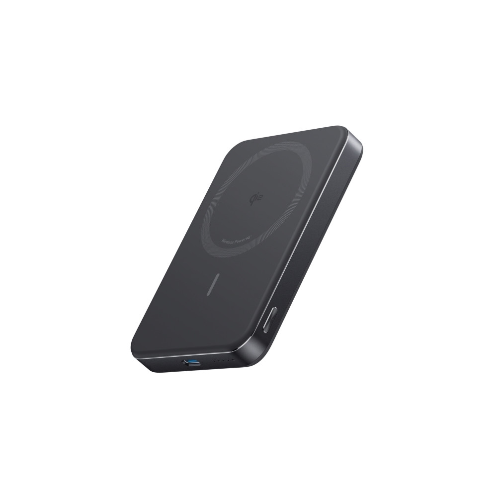 Produktbild för Anker MagGo trådlös powerbank - smal - USB-C - 30 Watt