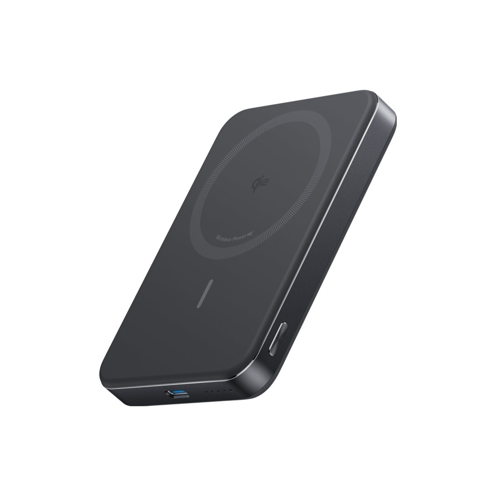 Produktbild för Anker MagGo trådlös powerbank - smal - USB-C - 30 Watt