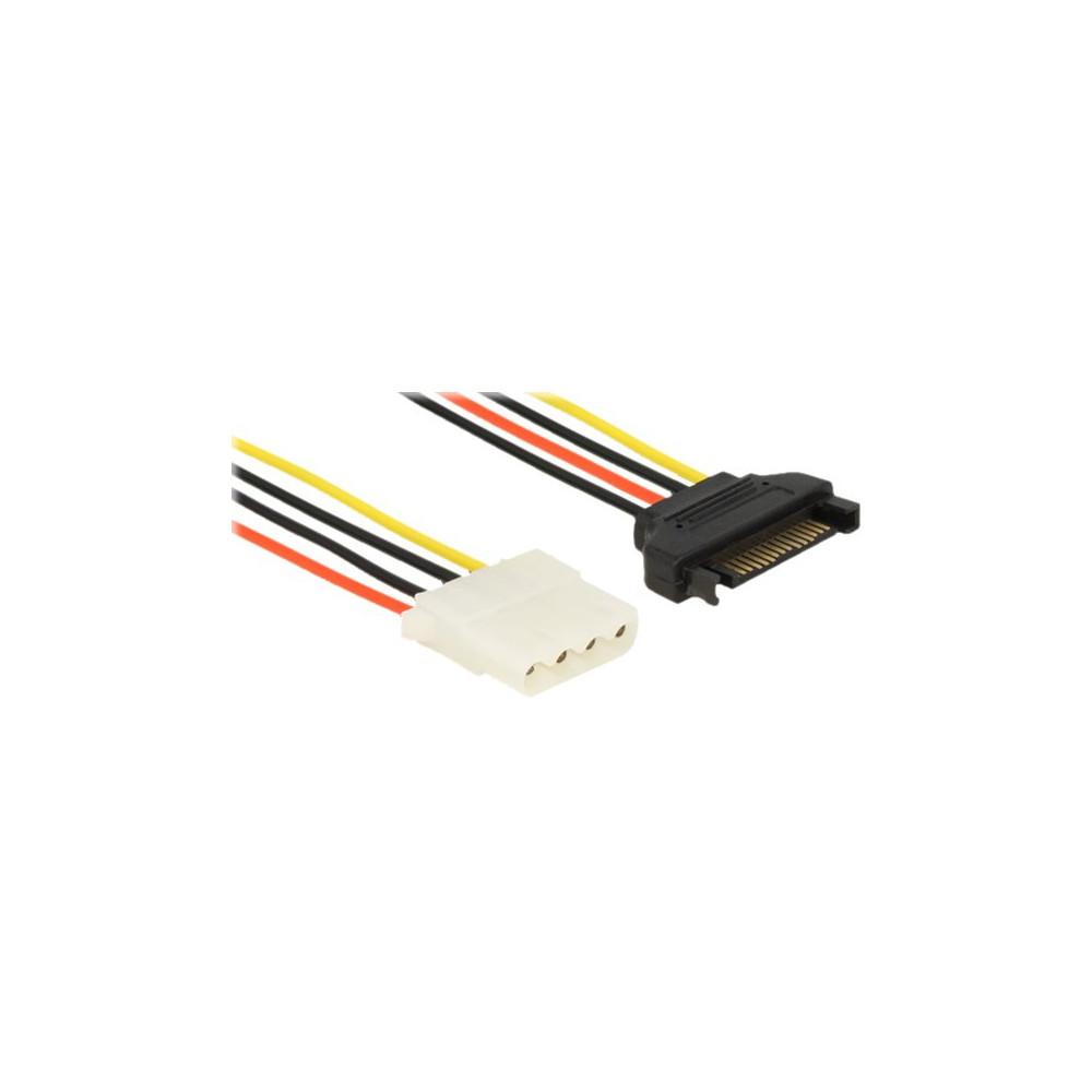 Produktbild för Delock - strömadapter - 4 pin intern effekt till SATA-ström - 30 cm