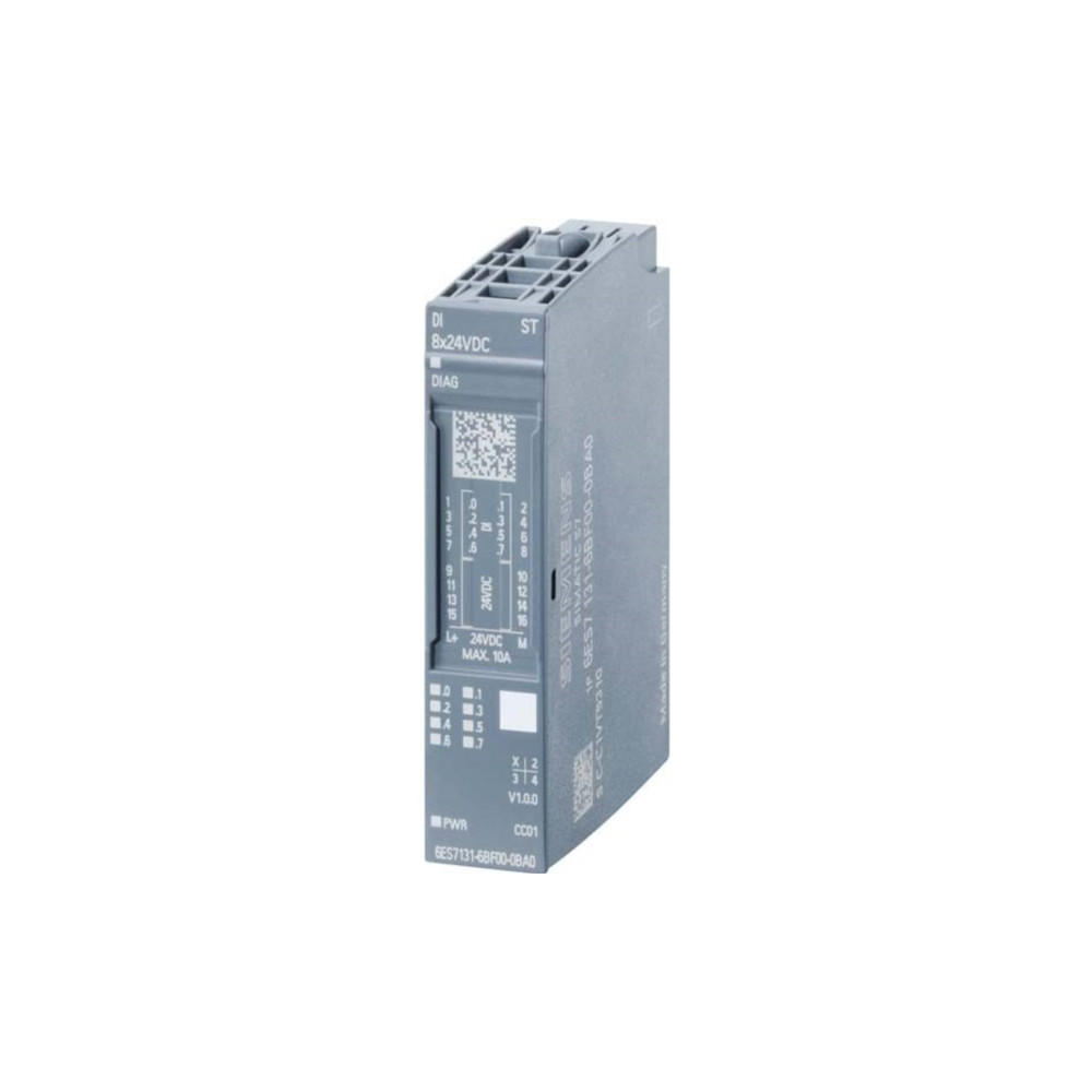 Produktbild för Siemens 6ES7131-6BF00-0CA0, inomhus, Tyskland, Multifärg, 37...