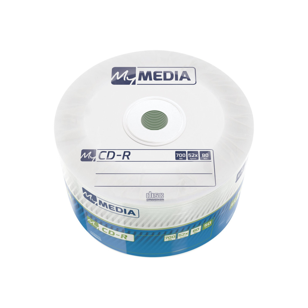 Produktbild för MyMedia - CD-R x 50 - 700 MB - lagringsmedier