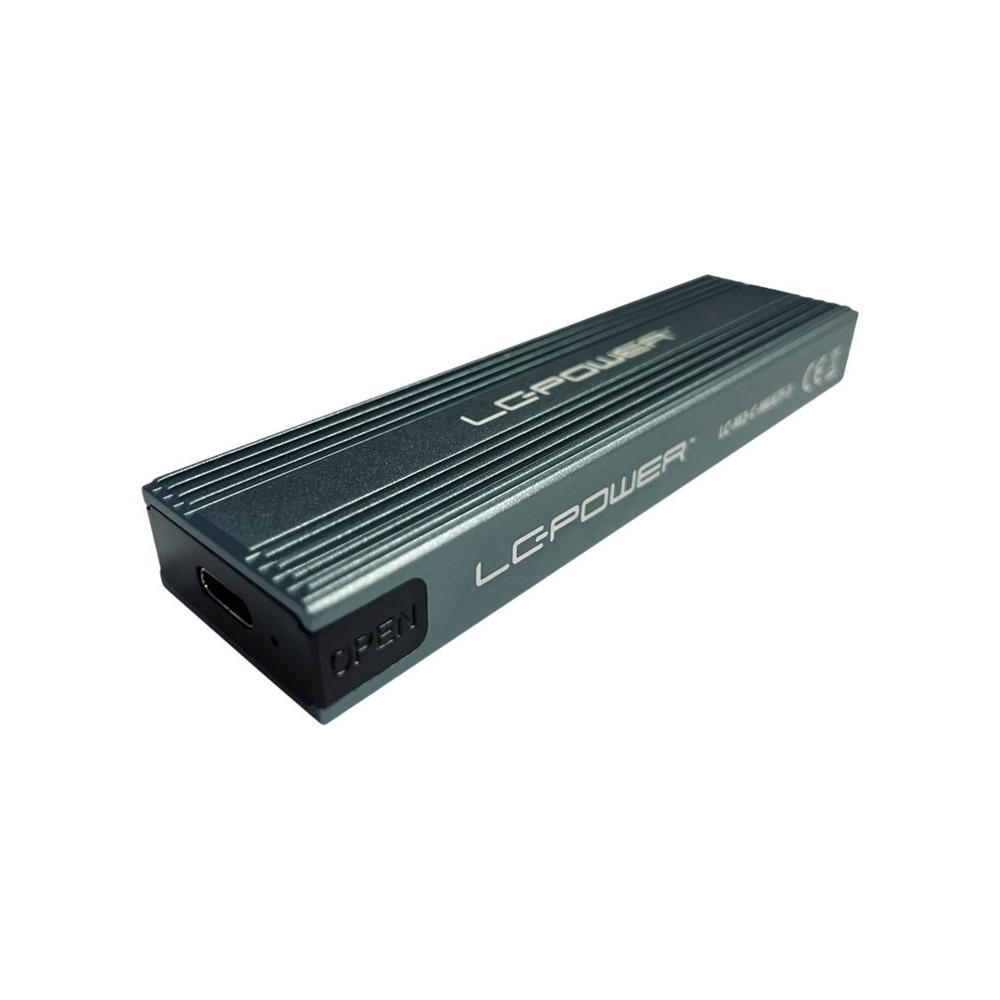 Produktbild för LC Power LC-M2-C-MULTI-3 - förvaringslåda - M.2 Card (PCIe NVMe & SATA) - USB 3.2 (Gen 2x1)