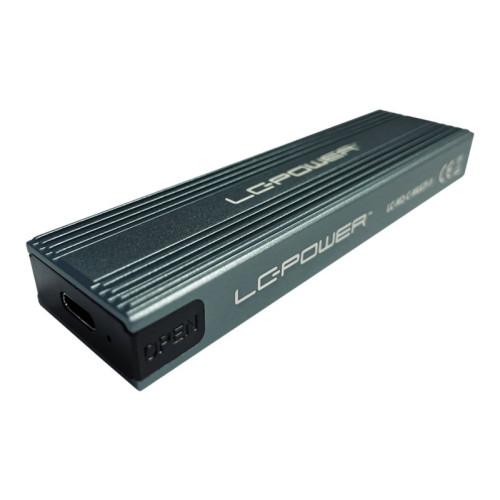 LC Power LC Power LC-M2-C-MULTI-3 - förvaringslåda - M.2 Card (PCIe NVMe & SATA) - USB 3.2 (Gen 2x1)