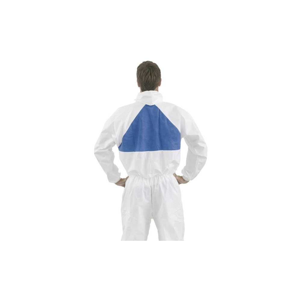 Produktbild för 3M 4540+XL, Blå, Vit, XL, Strålningstålig, Stänkskyddad, EN...