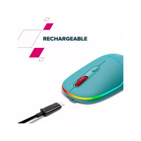 Produktbild för Canyon MW-22, Ambidextrous, Optisk, RF trådlös + Bluetooth,...