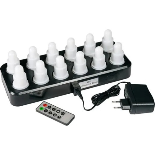 Duni LED-lampor Duni, varmvita, uppladdningsbara