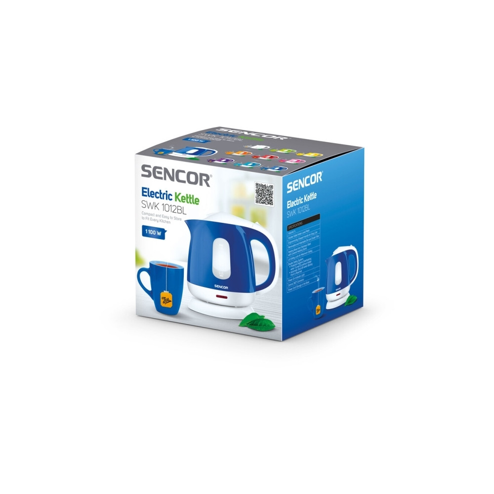 Produktbild för Sencor SWK 1012BL - vattenkokare - blå