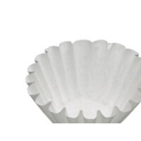Produktbild för Kaffefilter skålfilter 250/84 hvid