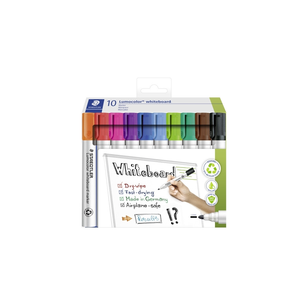 Produktbild för STAEDTLER Lumocolor® 351 C10 whiteboardpenna