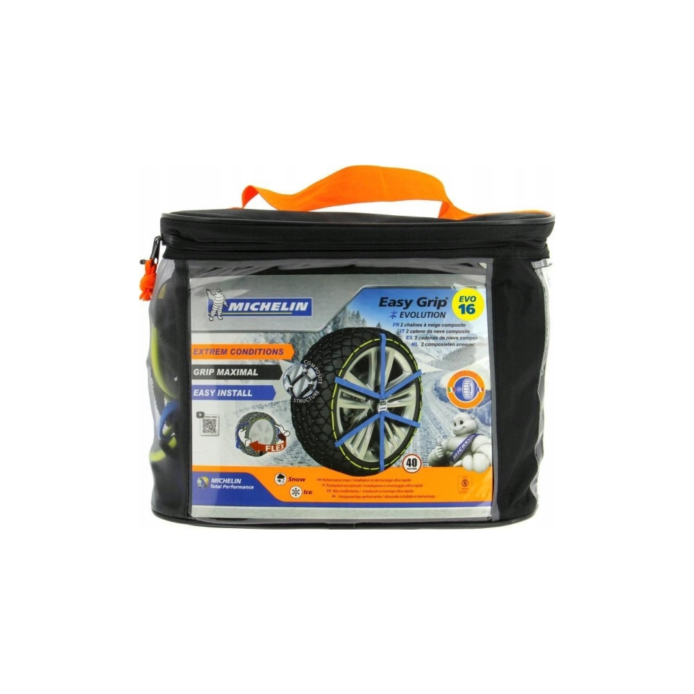 Produktbild för Michelin Snökedjor EasyGrip Evolution 16