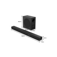Produktbild för Hisense HS3100 - soundbar - för tv - trådlös