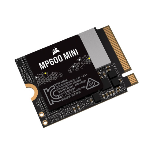 Corsair Microsystems CORSAIR MP600 Mini - SSD - 1 TB - PCIe 4.0 x4 (NVMe) - Hårddiskar