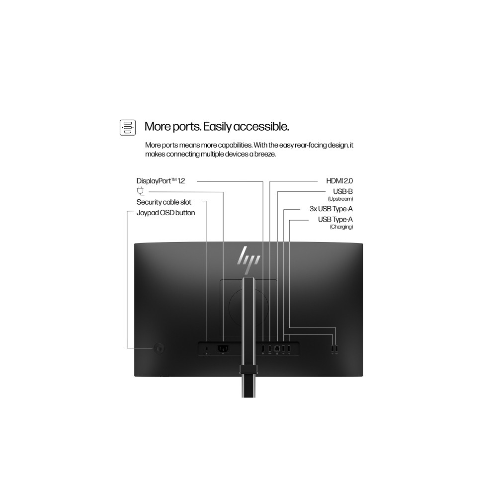 Produktbild för HP 524pf - Series 5 Pro - LED-skärm - Full HD (1080p) - 24" - Smart Buy