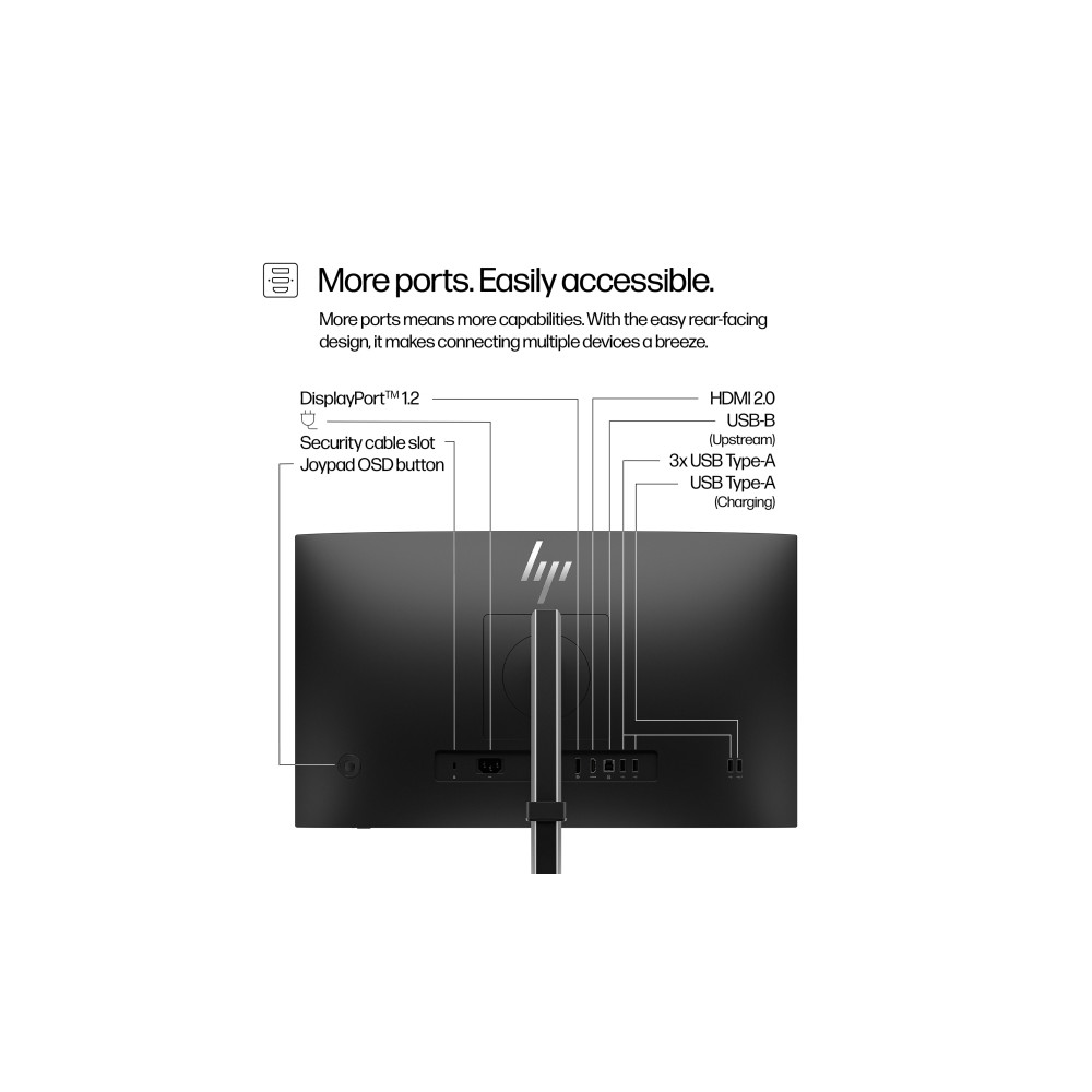 Produktbild för HP 524pf - Series 5 Pro - LED-skärm - Full HD (1080p) - 24" - Smart Buy