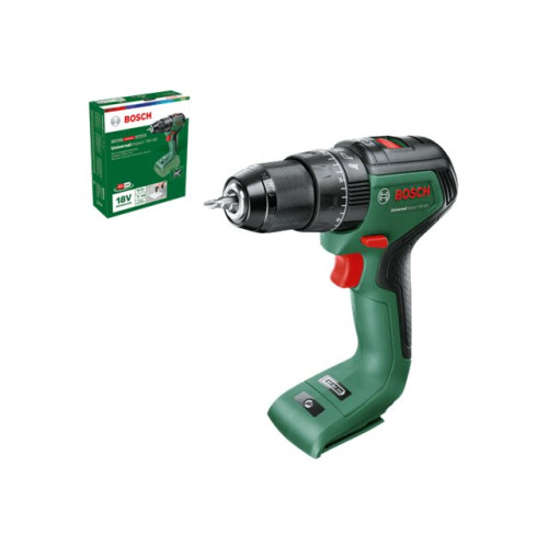 Bosch Powertools Bosch UniversalImpact 18V-60 - slagborr/skruvdragare - sladdlös - 2 hastigheter - inget batteri, ingen laddare