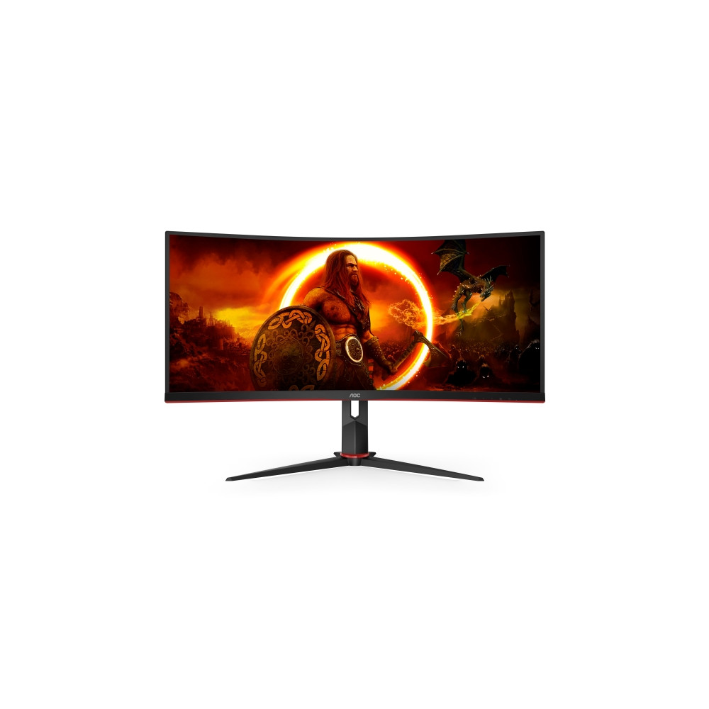 Produktbild för AOC Gaming CU34G2XP/BK - LED-skärm - böjd - 34" - HDR