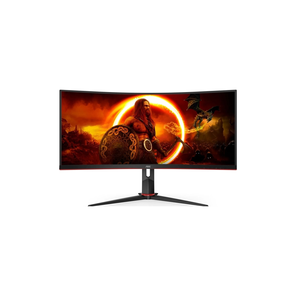 Produktbild för AOC Gaming CU34G2XP/BK - LED-skärm - böjd - 34" - HDR