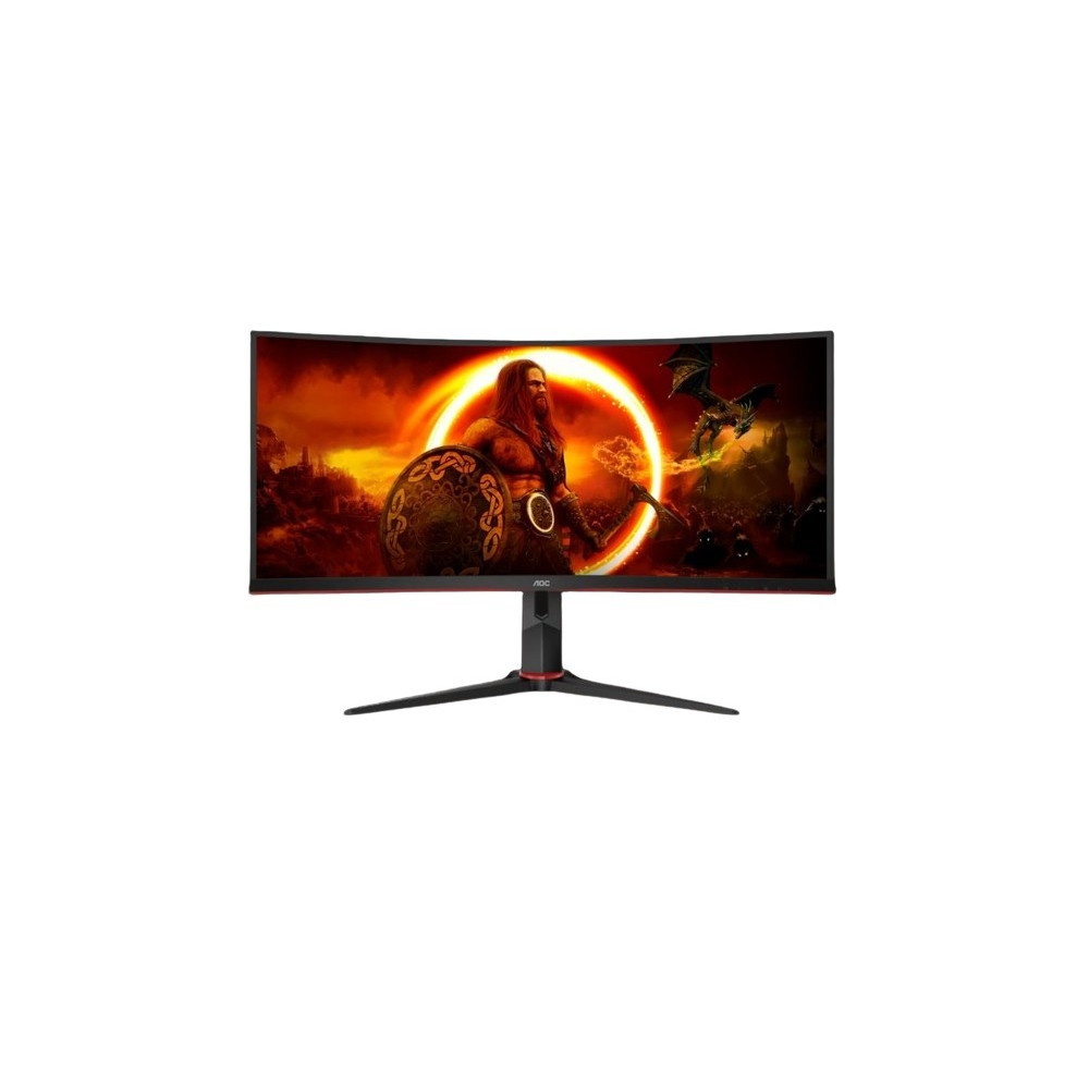 Produktbild för AOC Gaming CU34G2XP/BK - LED-skärm - böjd - 34" - HDR