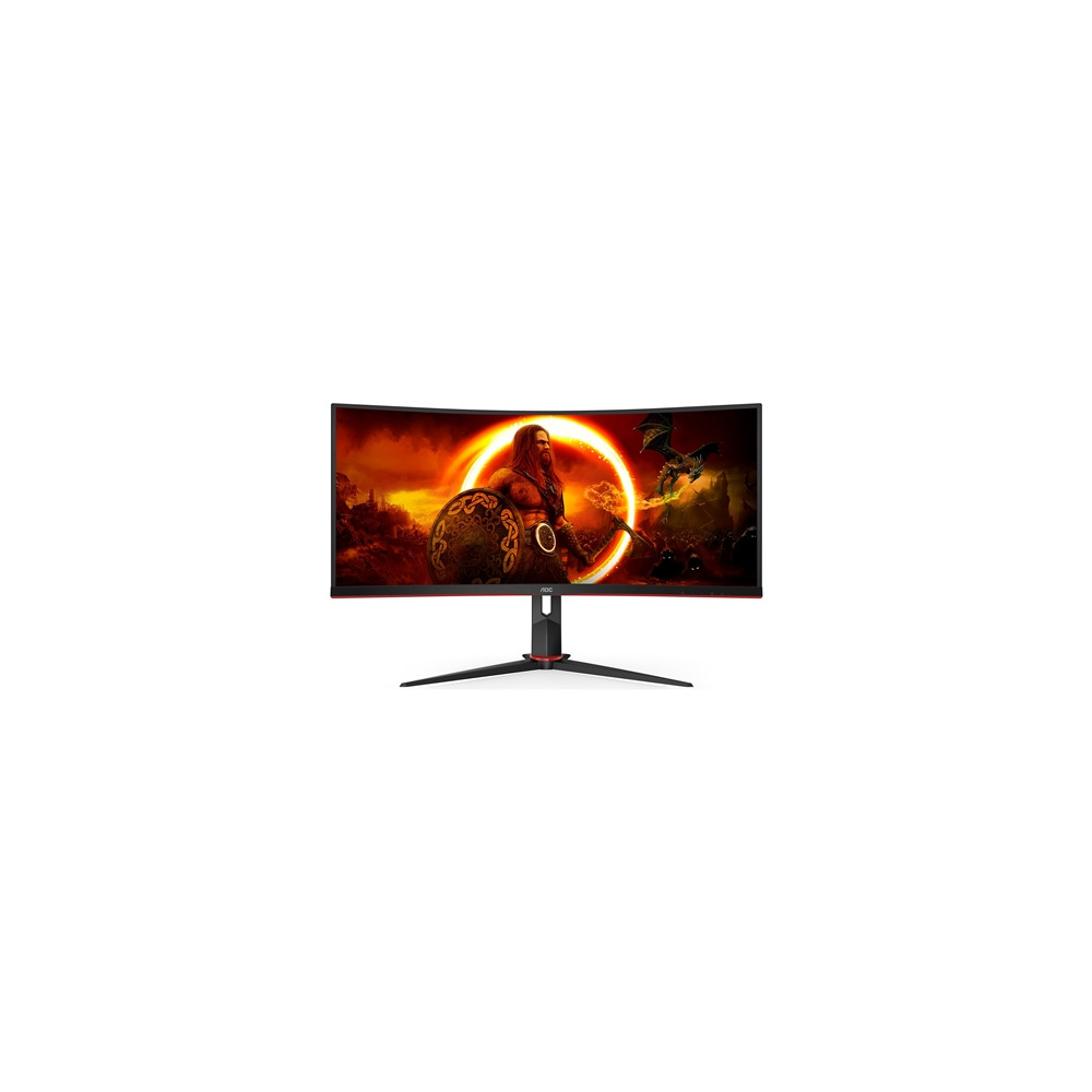 Produktbild för AOC Gaming CU34G2XP/BK - LED-skärm - böjd - 34" - HDR