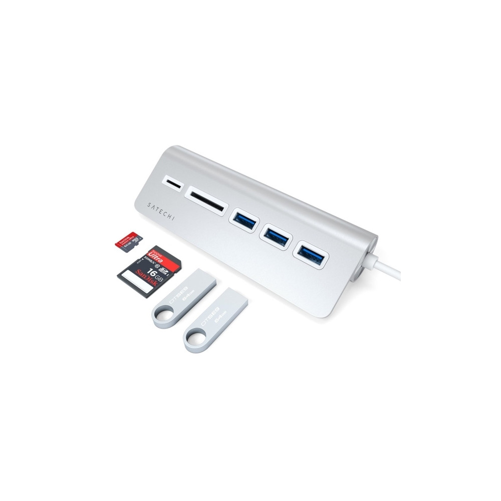 Produktbild för Satechi ST-TCHCRM - hubb - 3 portar