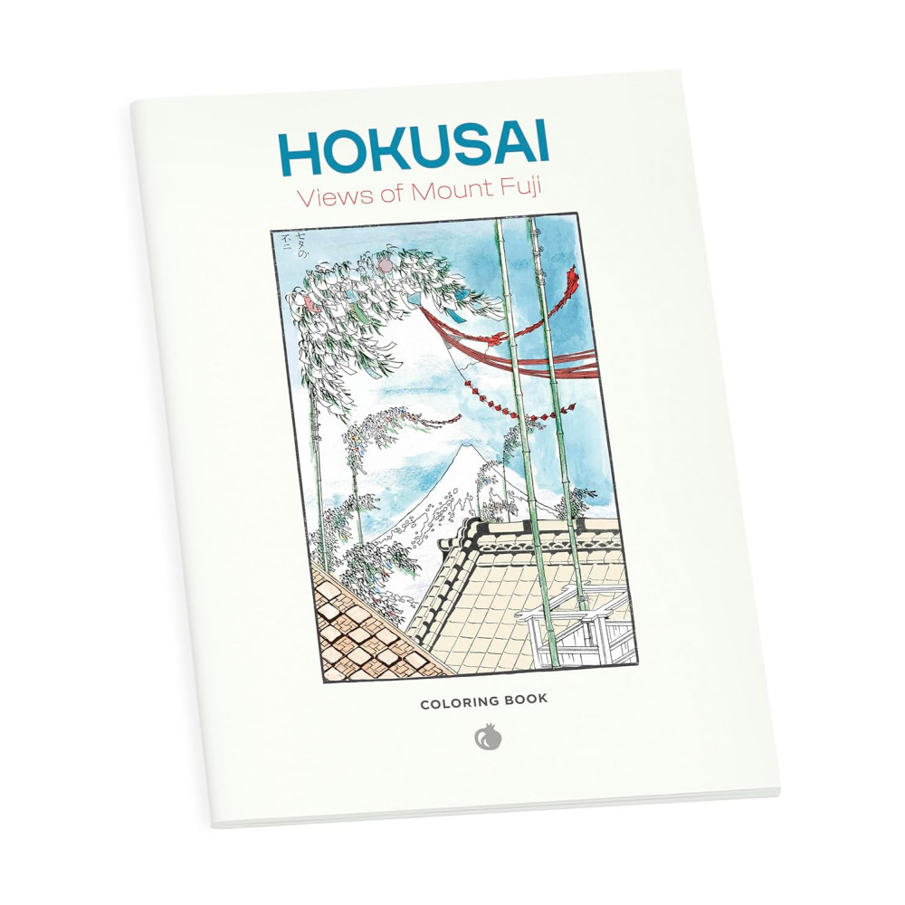 Produktbild för Hokusai: Views of Mt. Fuji Coloring Book (häftad, eng)