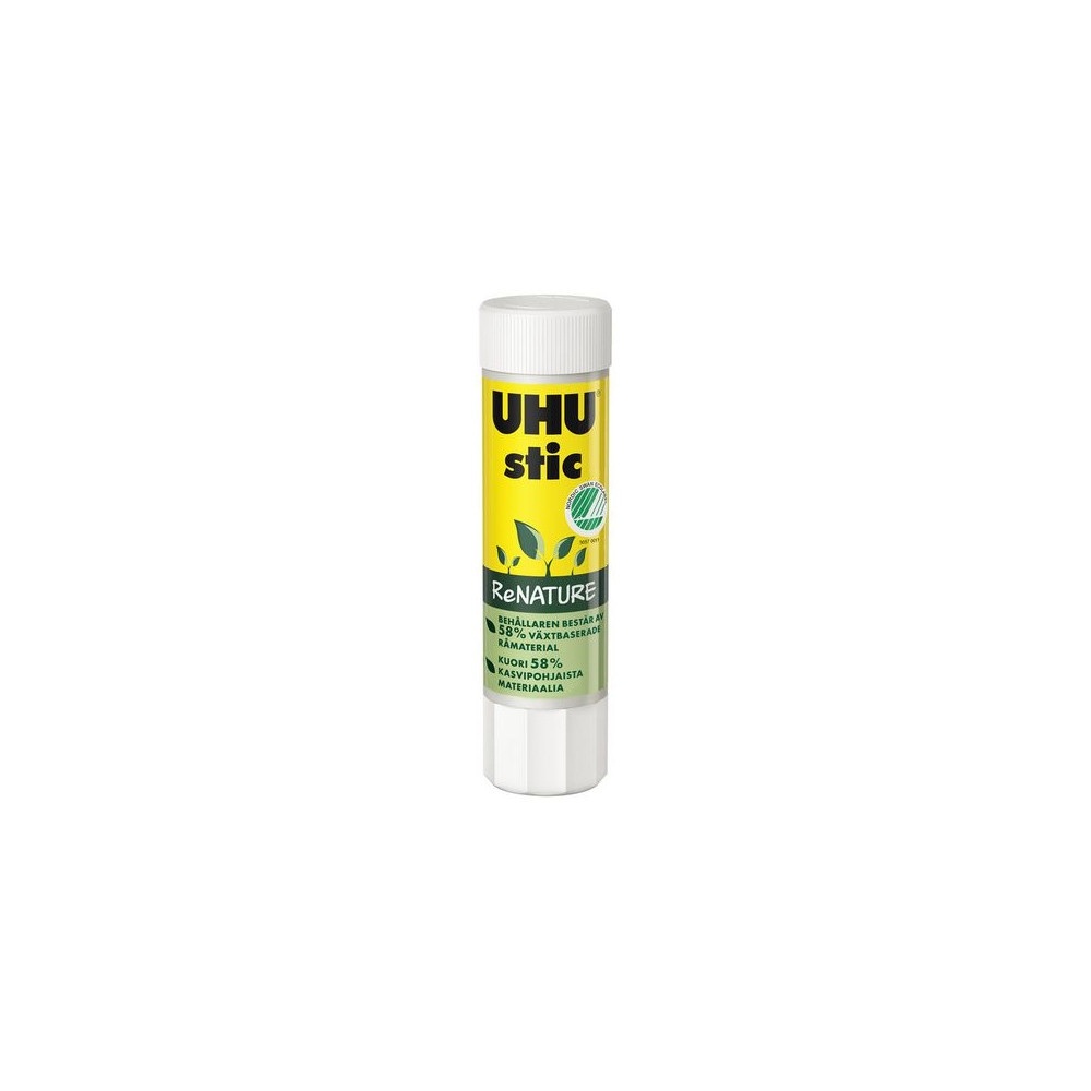 Produktbild för Limstift UHU ReNATURE 40g