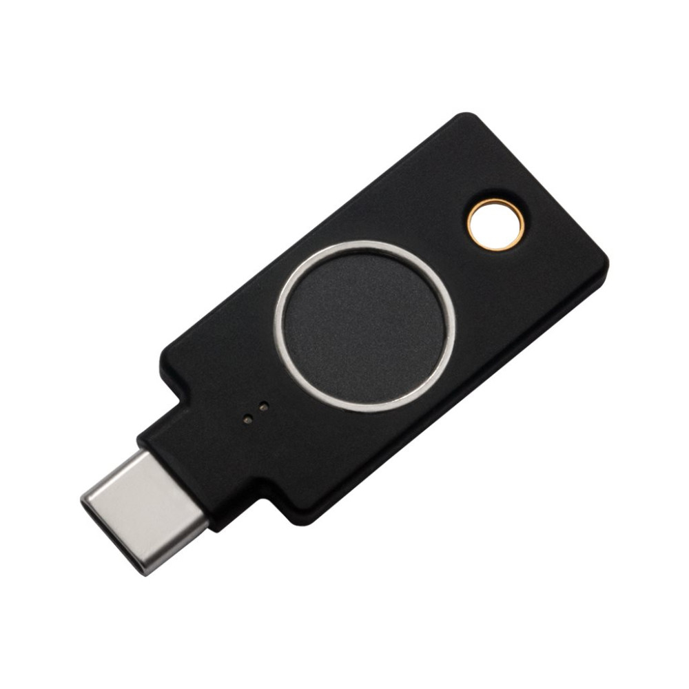 Produktbild för Yubico YubiKey C Bio - FIDO Edition - USB-C-säkerhetsnyckel