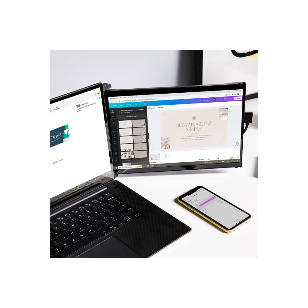 Produktbild för Mobile Pixels DUEX Max DS - LCD-skärm - Full HD (1080p) - 14.1"