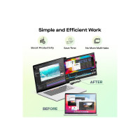 Produktbild för Mobile Pixels DUEX Max DS - LCD-skärm - Full HD (1080p) - 14.1"