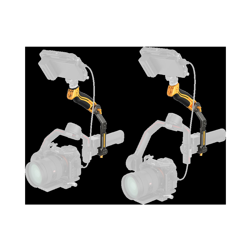 Produktbild för SmallRig 5524 Sling Handle for DJI RS 2/ RSC 2/ RS 3/ 3 Pro/ Mini/ RS 4/ Pro/ Mini (Bumblebee)